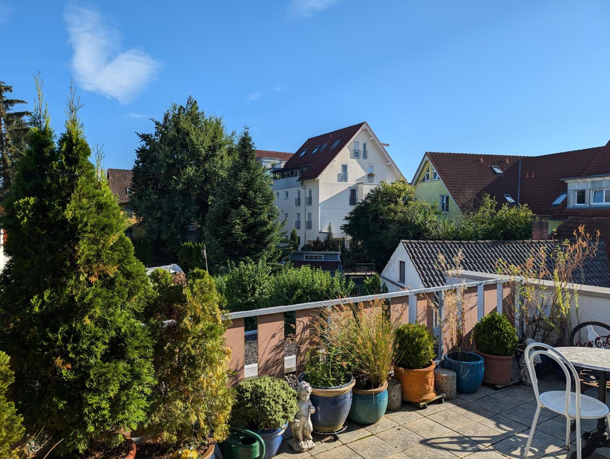 Storchennest - Schoenes, Ruhiges Apartment Mit Sonnenterrasse Tettnang Exteriér fotografie
